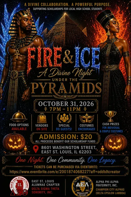 FIRE & ICE: A DIVINE NIGHT UNDER THE PYRAMIDS