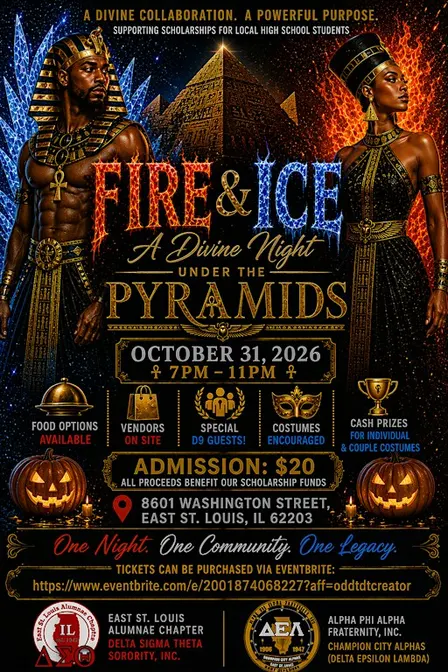 FIRE & ICE:  A DIVINE NIGHT UNDER THE PYRAMIDS