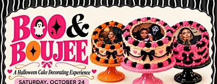 BOO & Boujee: A Halloween Cake Decorating Experience