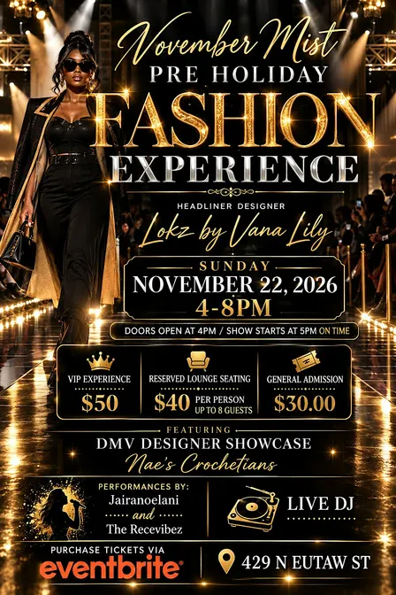 Pre Holiday Fashion Show