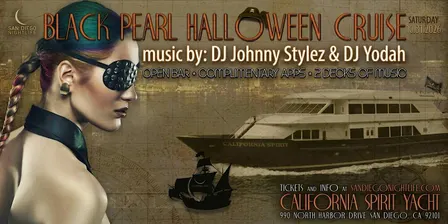 Black Pearl VIP San Diego Halloween Party Cruise