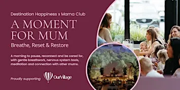 A Moment for Mum | Breathe, Reset & Restore