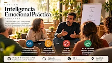 Taller de Inteligencia Emocional Práctica en Sabadell