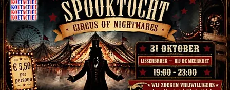Spooktocht Lisserbroek 2026 - Circus of Nightmares