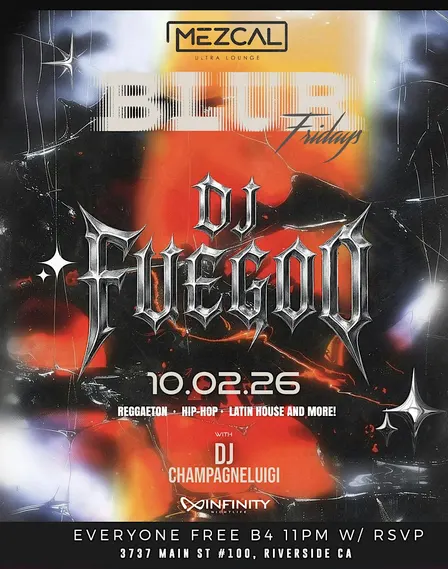 BLUR FRIDAY inside Mezcal Nightclub - Hip-Hop / Reggaeton / House (10.02)