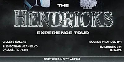 THE HENDRICKS EXPERIENCE TOUR