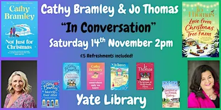 An afternoon with Bestselling Authors Cathy Bramley and Jo Thomas