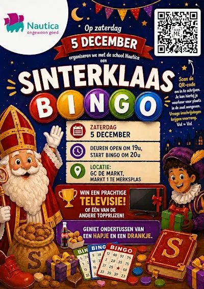Bingo ten voordele van jongeren met autisme (Nautica)