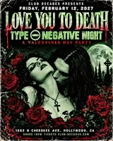 Love You to Death: Type O Negative Valentines Party