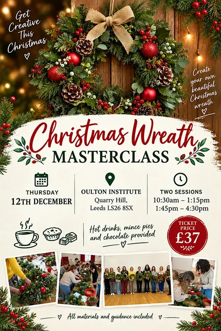 Christmas Wreath Masterclass