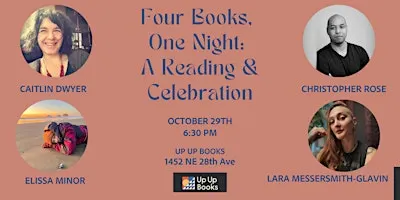 Four Books, One Night: A Reading & Celebration
