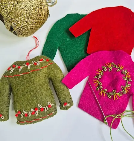 Mini Christmas Jumper Decoration Workshop
