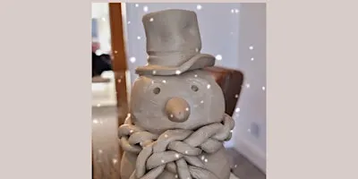 Ceramic Hand Building Workshop - Christmas Snowman
