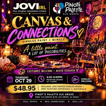 Singles Mixer @ Pinot's Palette | JOVI