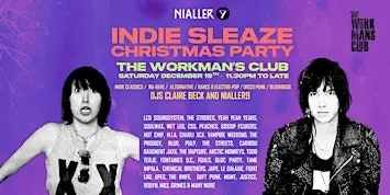 Indie Sleaze Christmas Party! with Claire Beck