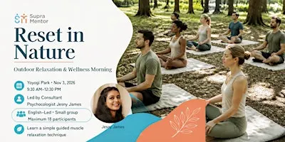 Reset in Nature: Outdoor Relaxation & Wellness Morning in Yoyogi Park Tokyo