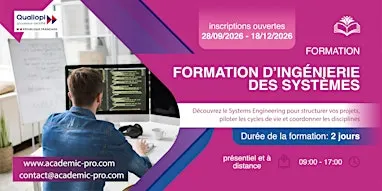 Formation d’ingénierie des systèmes