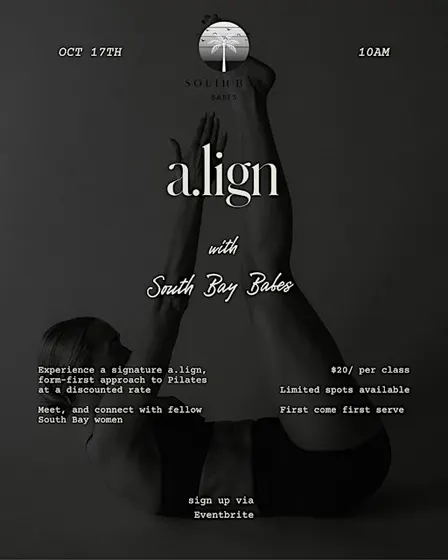 a.lign Pilates with South Bay Babes