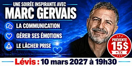 Lévis : Gestion des émotions, communication et lâcher-prise - 15 $