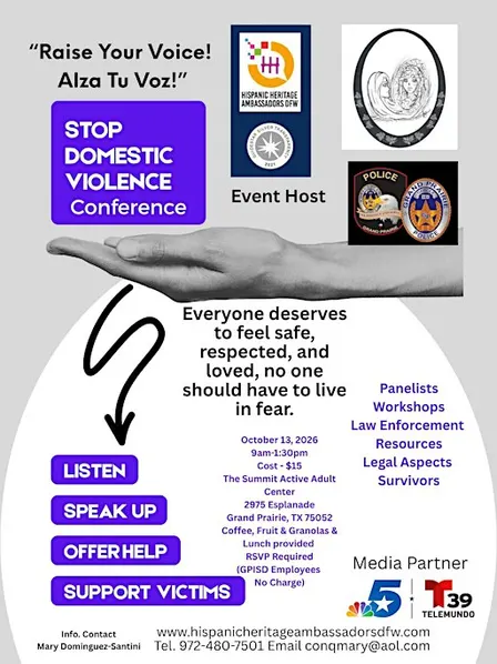 Raise Your Voice - Domestic Violence Awareness & Prevention Conference