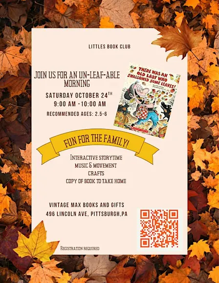 Fall Storytime & Play for Little Readers