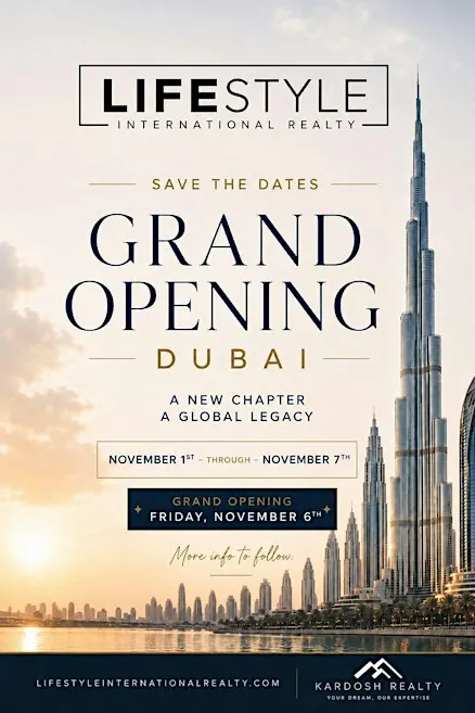 LIR Dubai Grand Opening