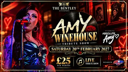 ️ BACK TO BLACK — THE ULTIMATE AMY WINEHOUSE TRIBUTE ️