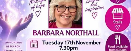 PSYCHIC EVENING WITH BARBARA NORTHALL IN AID OF WYRE FOREST CANCER RESEARCH