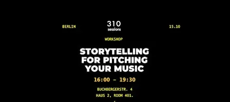 Storytelling for pitching your music