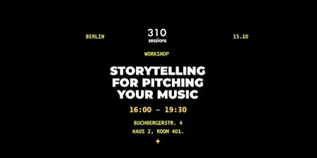 Storytelling for pitching your music