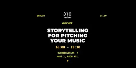 Storytelling for pitching your music