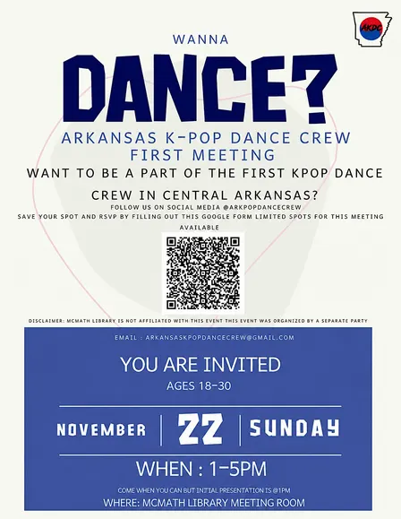 Arkansas K-pop Dance Crew FIRST MEETING