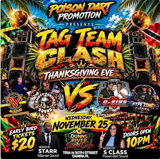POISON DART SOUND TAG TEAM CLASH @DUNNS RIVER