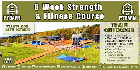 6 Week Strength & Fitness Course at The P.T Barn