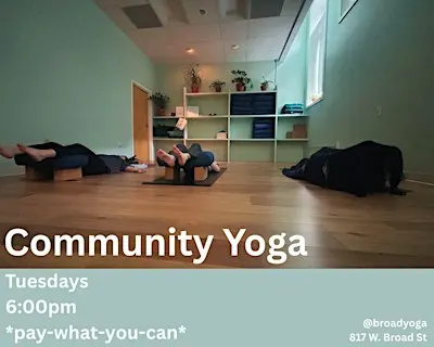 Community Yoga @ Broad Yoga