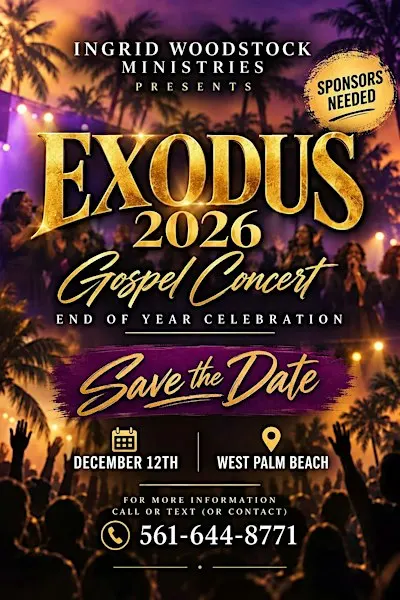 EXODUS GOSPEL CONCERT 2026
