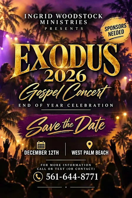 EXODUS GOSPEL CONCERT 2026
