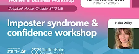 Women in Business Imposter syndrome & Confidence Workshop
