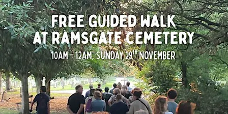 National Tree Week walk at Ramsgate cemetery