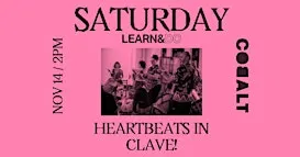 Heartbeats in Clave! Afro-Latin American Music Workshop with Juan