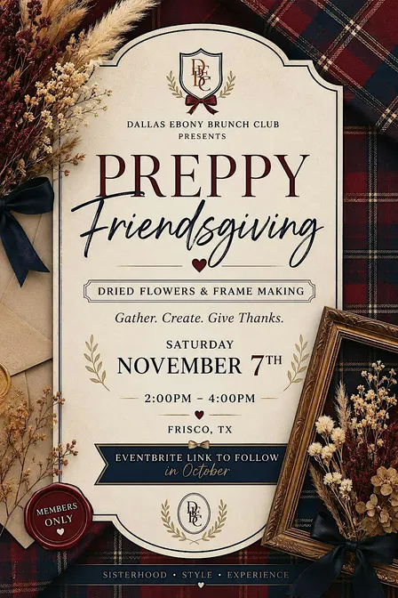 Friendsgiving: A Preppy Harvest