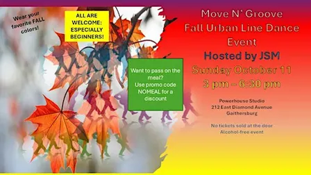 Fall Move N' Groove Urban Line Dance Event