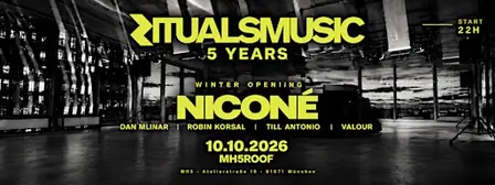 RITUALS MUSIC 5 YEARS with NICONE