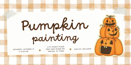 Pumpkin Painting Social