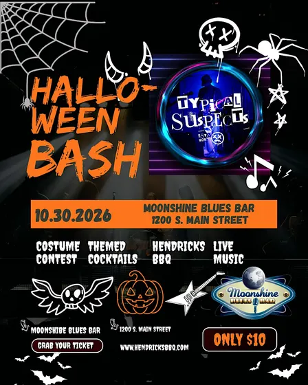 Halloween Bash at Moonshine Blues Bar