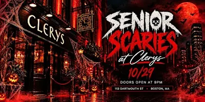 SENIOR SCARIES AT CLERYS