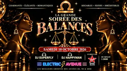 ♎ LA GRANDE SOIRÉE DES BALANCES ♎