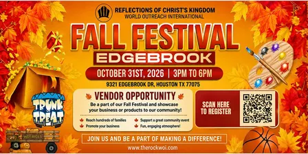Vendor Opportunity | The R.O.C.K. Fall Festival 2026