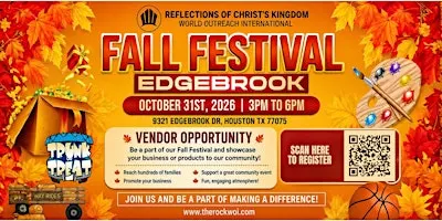 Vendor Opportunity | The R.O.C.K. Fall Festival 2026
