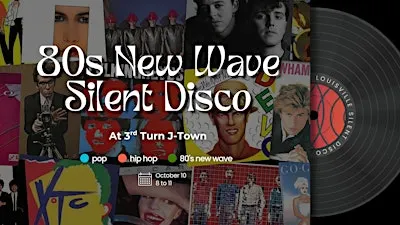 80s New Wave Silent Disco at 3rd Turn J-Town